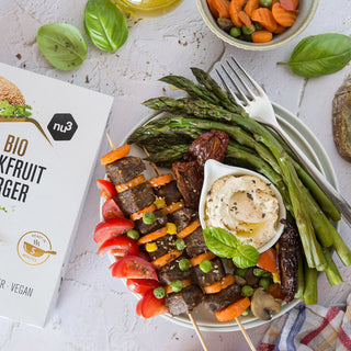 Vegetarische Grillspieße Vegetarische Grillspieße