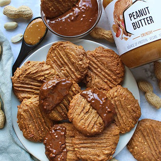 Crunchy Erdnussbutter Cookies Crunchy Erdnussbutter Cookies