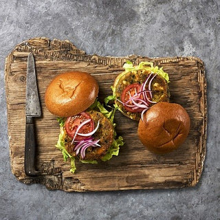 Chickpea Halloumi Burger – Trend Food zum Reinbeißen Chickpea Halloumi Burger – Trend Food zum Reinbeißen