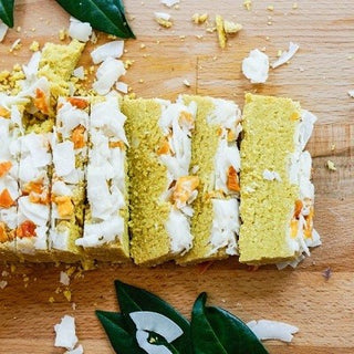 Aus der Blogger Kitchen: Kokos-Mango-Riegel Aus der Blogger Kitchen: Kokos-Mango-Riegel