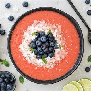 Kokos-Wassermelonen-Sorbet Kokos-Wassermelonen-Sorbet