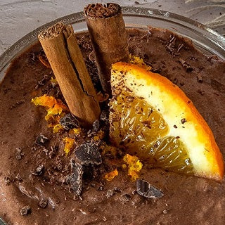 Vegane Mousse au Chocolat mit Orange Vegane Mousse au Chocolat mit Orange