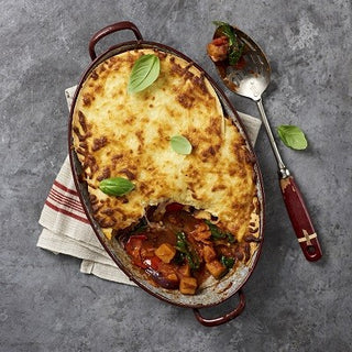 Superfood-Butternut-Lasagne mit Tortilla statt Pasta Superfood-Butternut-Lasagne mit Tortilla statt Pasta