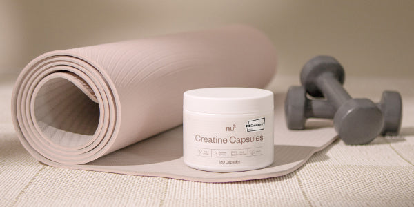 nu3 Creatine Kapseln und Fitness Essentials