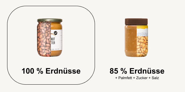 Erdnussbutter Vergleich nu3