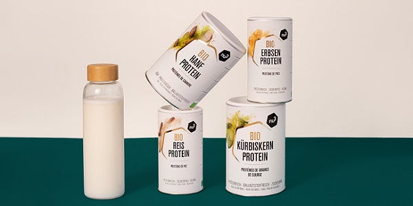 nu3 Bio Proteine: Reis, Erbse, Hanf, Kürbiskern