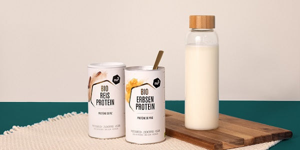 nu3 Bio Reis- und Erbsenprotein plus Shake