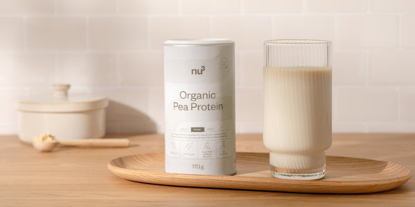 Shake mit Erbsenprotein