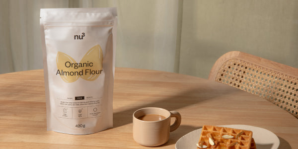 nu3 Bio Mandelmehl für Waffeln