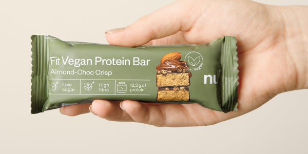 veganer Protein Bar almond Choc Crisp