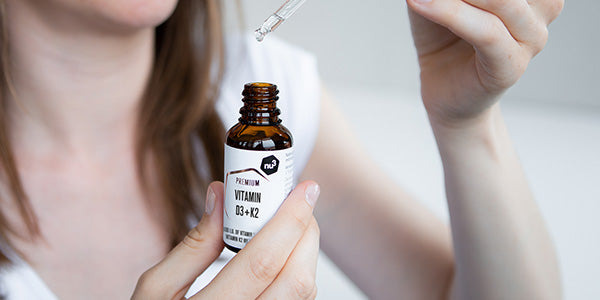 Dosierung der Vitamin D3 und K2 Tropfen