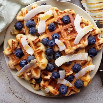 Waffelrezept ohne Zucker