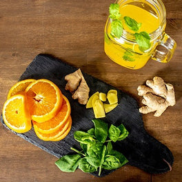 Kurkuma Tee - Rezept mit Ingwer und Orange