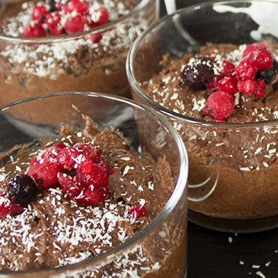 Mousse au chocolat ohne Zucker