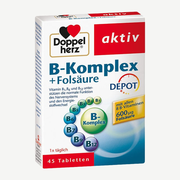 Doppelherz B-Komplex + Folsäure Depot
