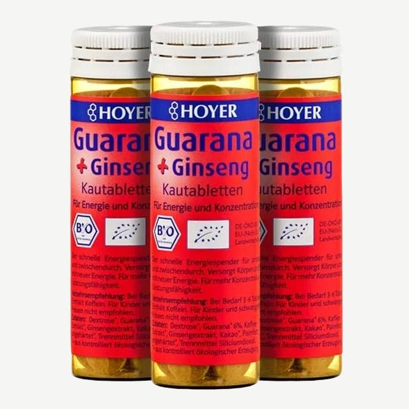 Hoyer Bio Guarana und Ginseng