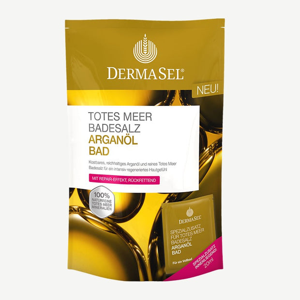 DermaSel Totes Meer Badesalz, Arganöl