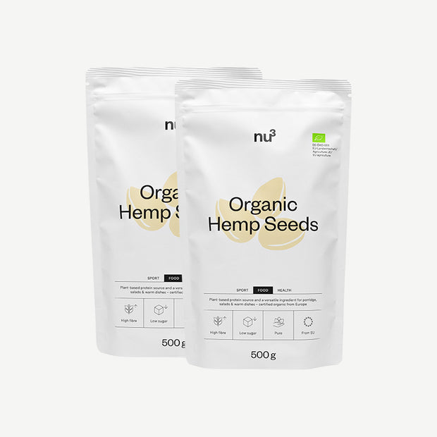 nu3 Bio Hanfsamen, geschält