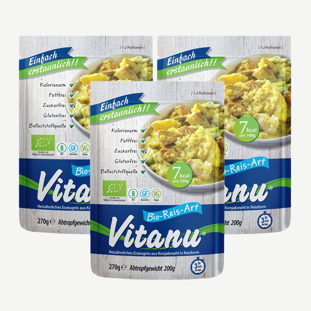 Vitanu Bio Nudeln & Reis