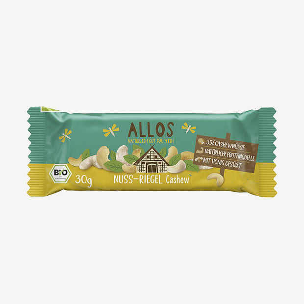 Allos Bio Nuss-Schnitte
