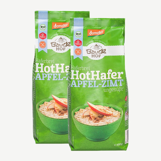 Bauckhof Bio Hot Hafer, Apfel-Zimt
