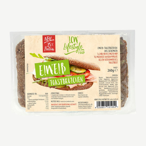 LCW Eiweiß Toastbrötchen