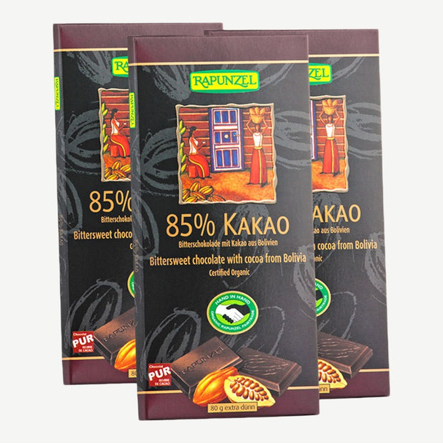 RAPUNZEL Bio 85 % Kakao Bitterschokolade