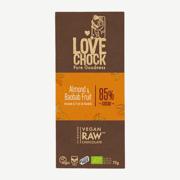 Lovechock Bio rohe Schokolade
