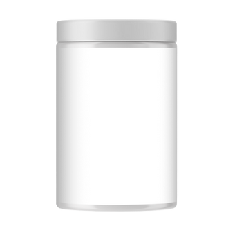 weiße Dose
