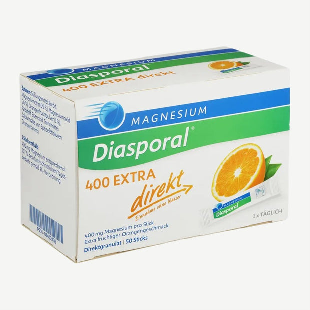 Diasporal Magnesium Direkt 400 Extra, Orange, Granulat