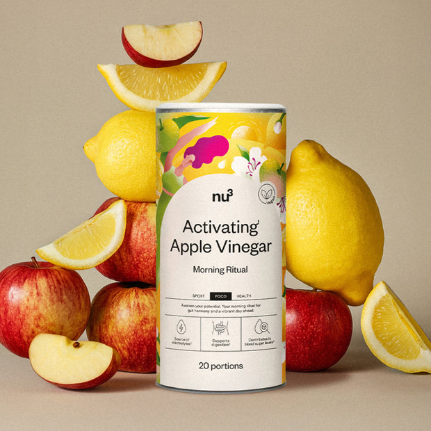 nu3 Activating¹ Apple Vinegar mit Äpfeln & Zitronen