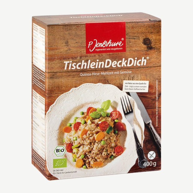 P. Jentschura Bio TischleinDeckDich, Quinoa-Hirse