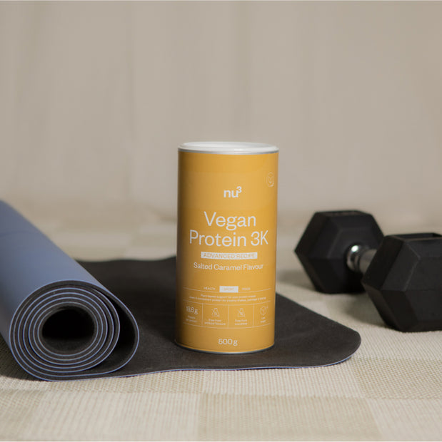 nu3 Vegan 3K Advanced Recipe Salted Caramel nach dem Sport