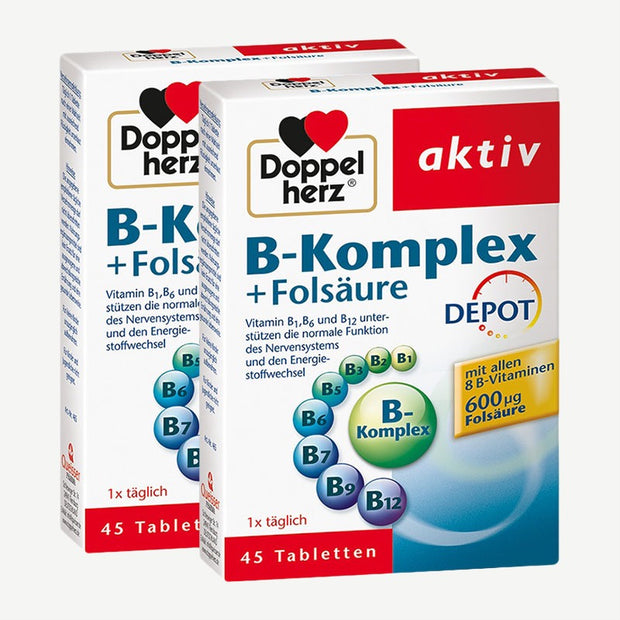 Doppelherz B-Komplex + Folsäure Depot
