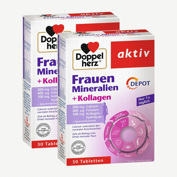 Doppelherz Frauen Mineralien Depot