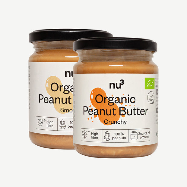 Bundle aus Crunchy und Smooth Erdnussmus