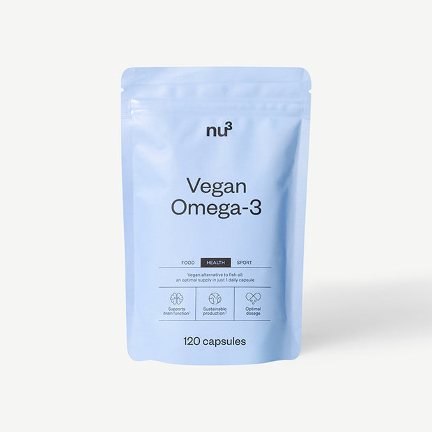 nu3 Omega-3 Algenöl-Kapseln, vegan