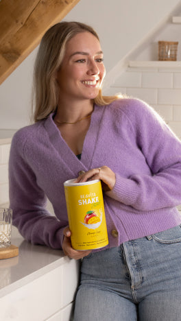 Frau mit BEAVITA Shake