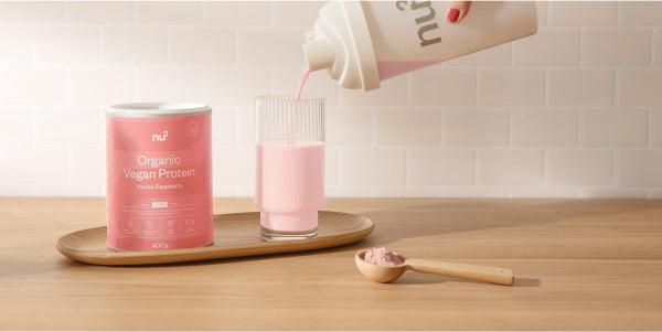 nu3 Bio Vegan Shake Vanille-Himbeere