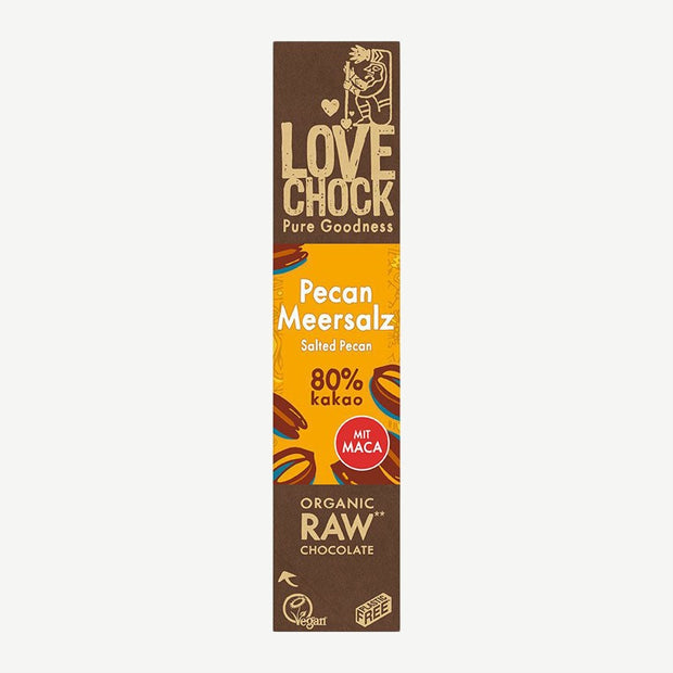 Lovechock rohe Bio-Schokolade Bars