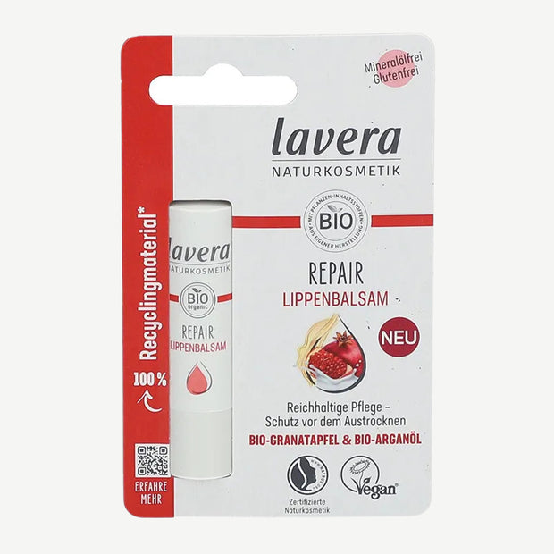 Lavera Lippenbalsam Protect & Repair, Granatapfel-Paranuss