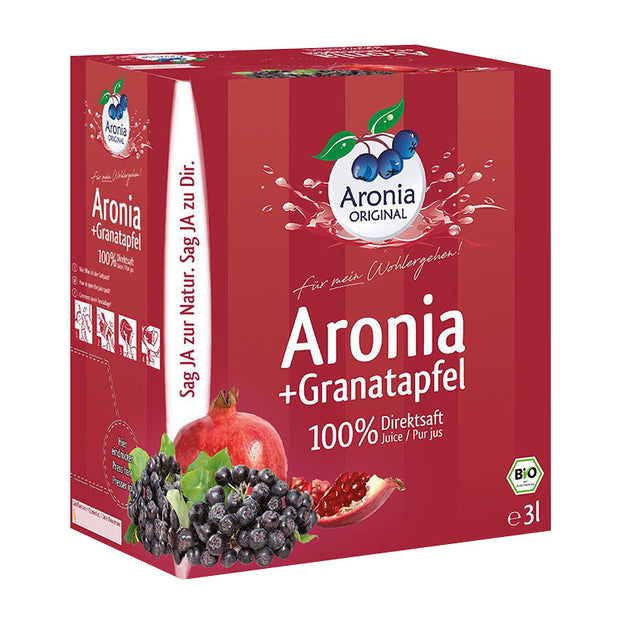 Aronia Original Bio Aronia + Granatapfelsaft