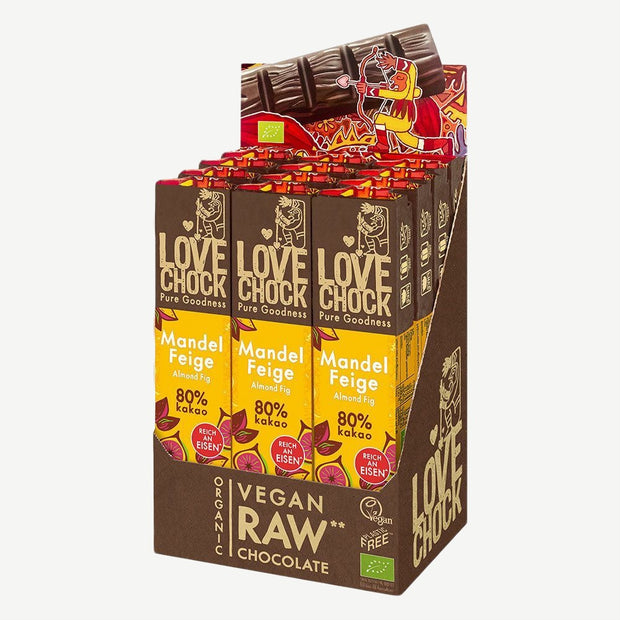 Lovechock rohe Bio-Schokolade Bars