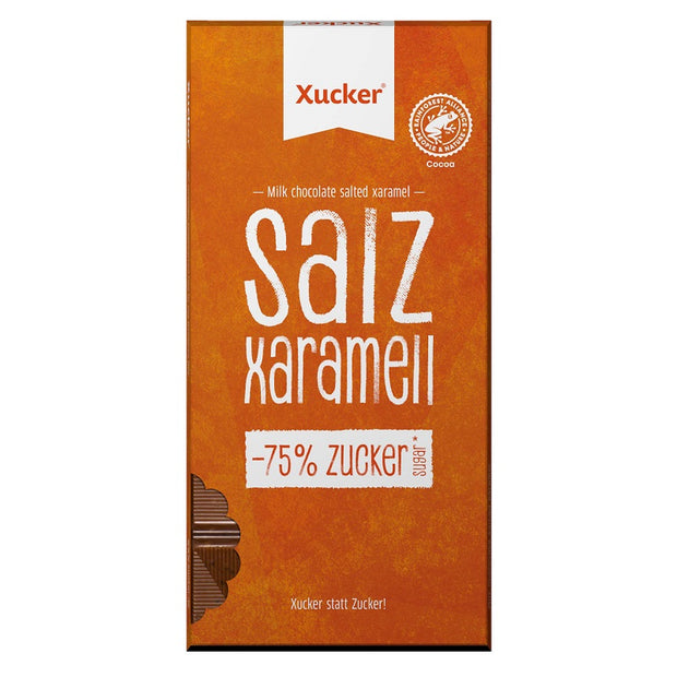 Xucker Xylit-Schokolade mit Salz-Xaramell