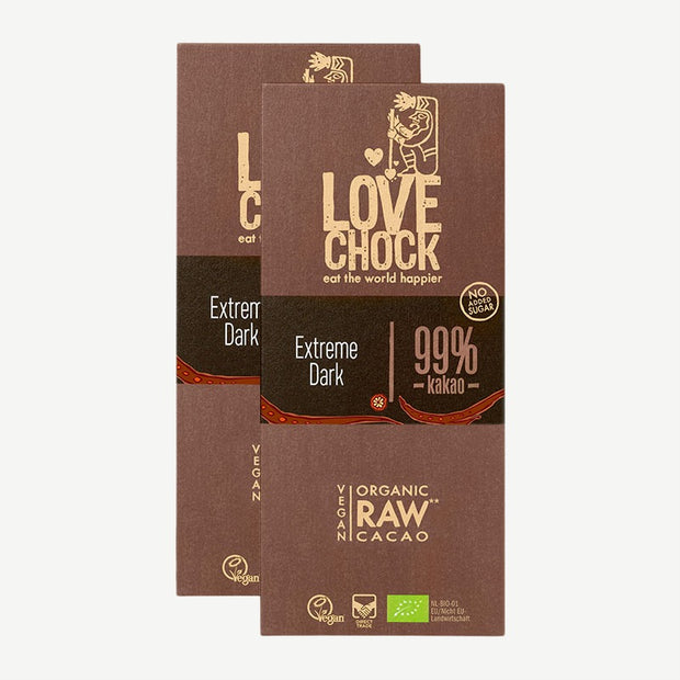 Lovechock Bio rohe Schokolade