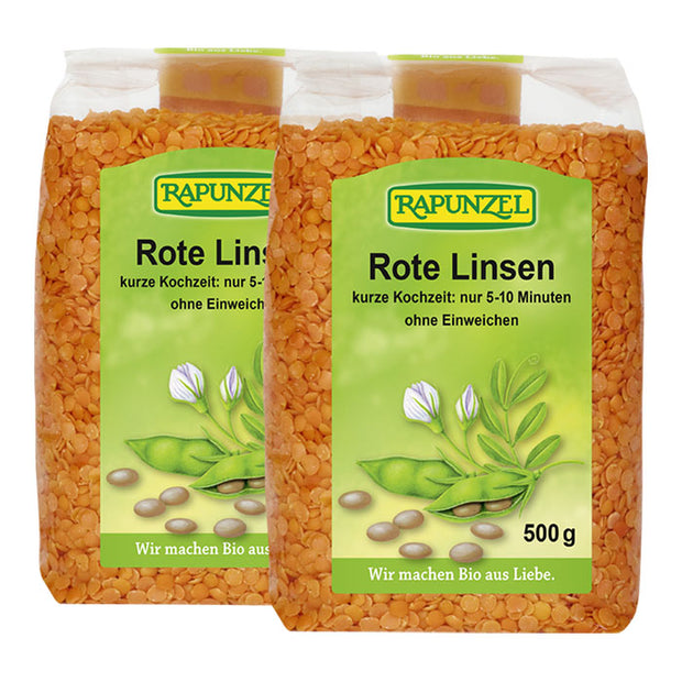 RAPUNZEL Bio Rote Linsen