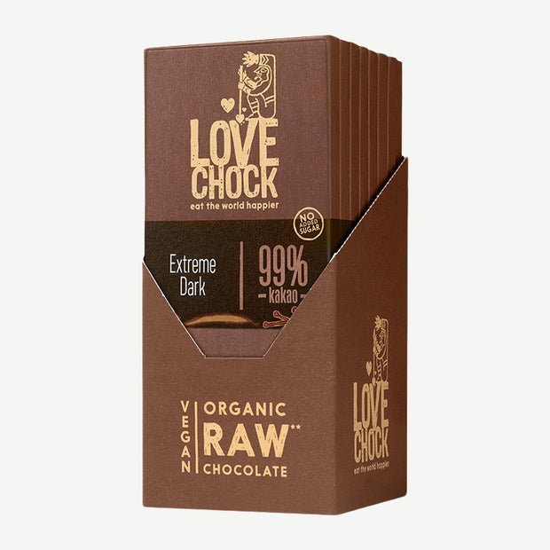 Lovechock Bio rohe Schokolade