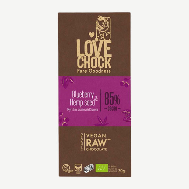 Lovechock Bio rohe Schokolade