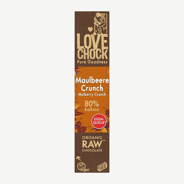Lovechock rohe Bio-Schokolade Bars