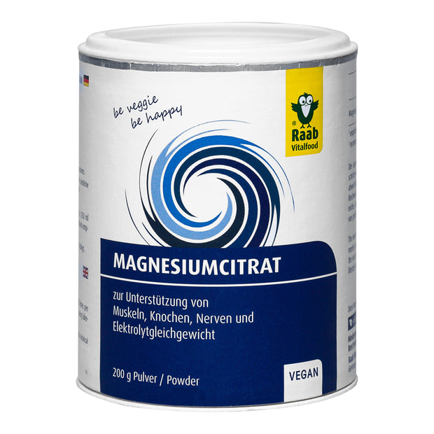Raab Vitalfood Magnesium Citrat, Pulver